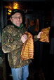 Ribs And Bacon In The Smoke House